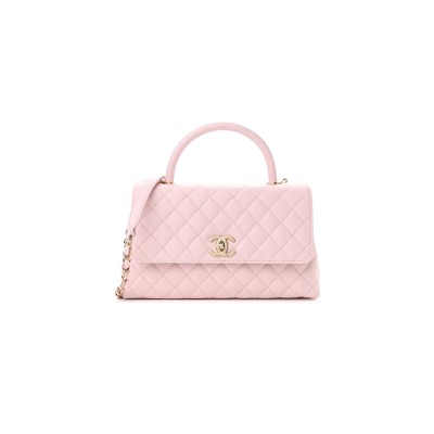 CHANEL CAVIAR QUILTED MEDIUM COCO HANDLE FLAP 1461424 (29*18*12cm)